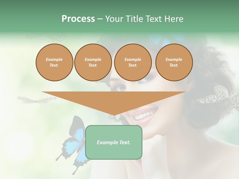 Face Freedom Shoulder PowerPoint Template