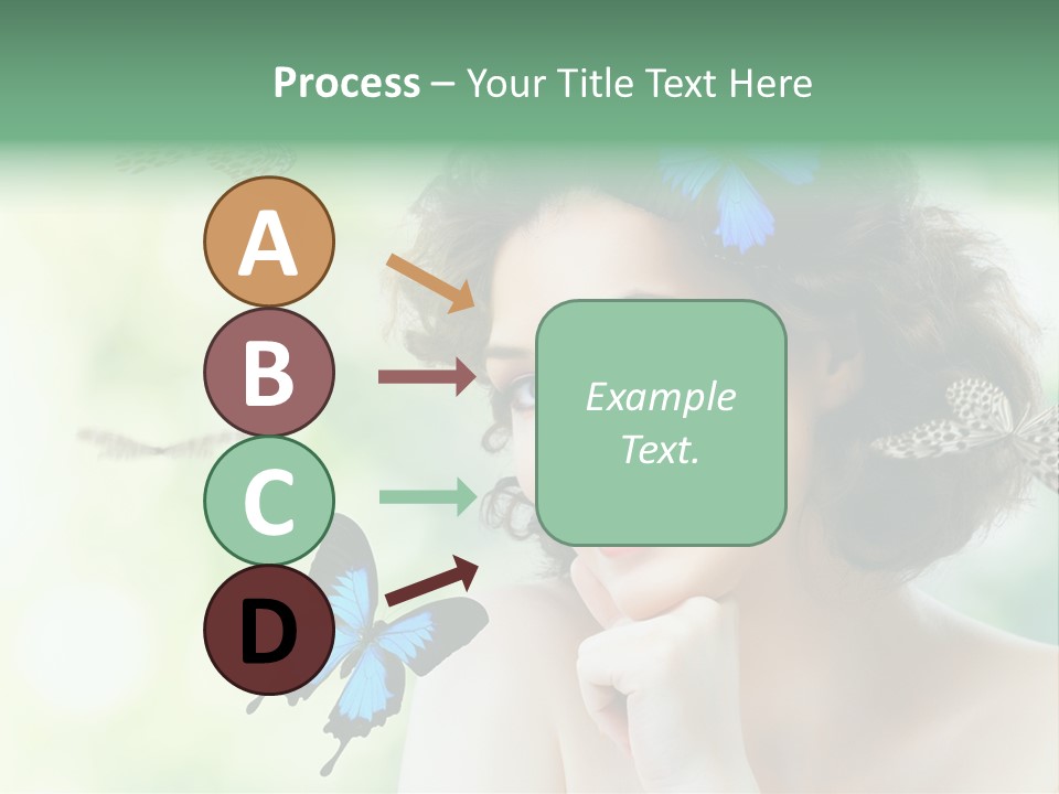 Face Freedom Shoulder PowerPoint Template