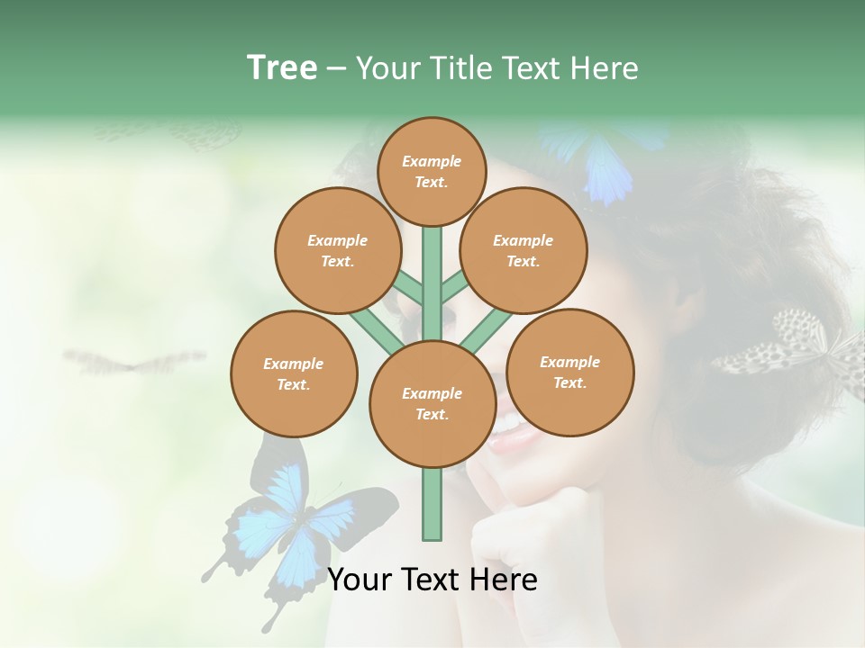 Face Freedom Shoulder PowerPoint Template