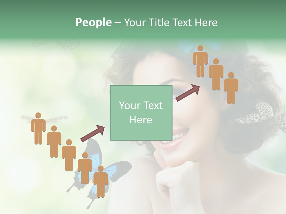 Face Freedom Shoulder PowerPoint Template