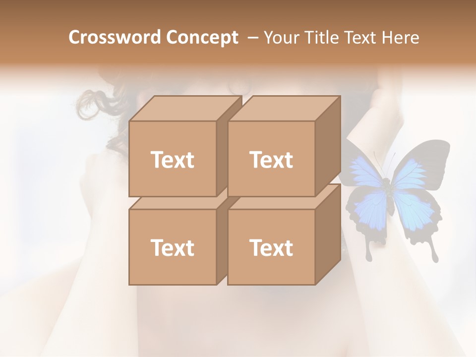 Serene Elegance Butterfly PowerPoint Template