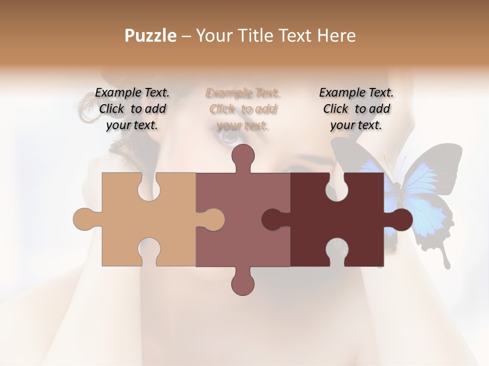 Serene Elegance Butterfly PowerPoint Template