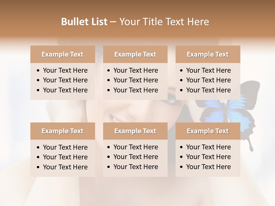 Serene Elegance Butterfly PowerPoint Template