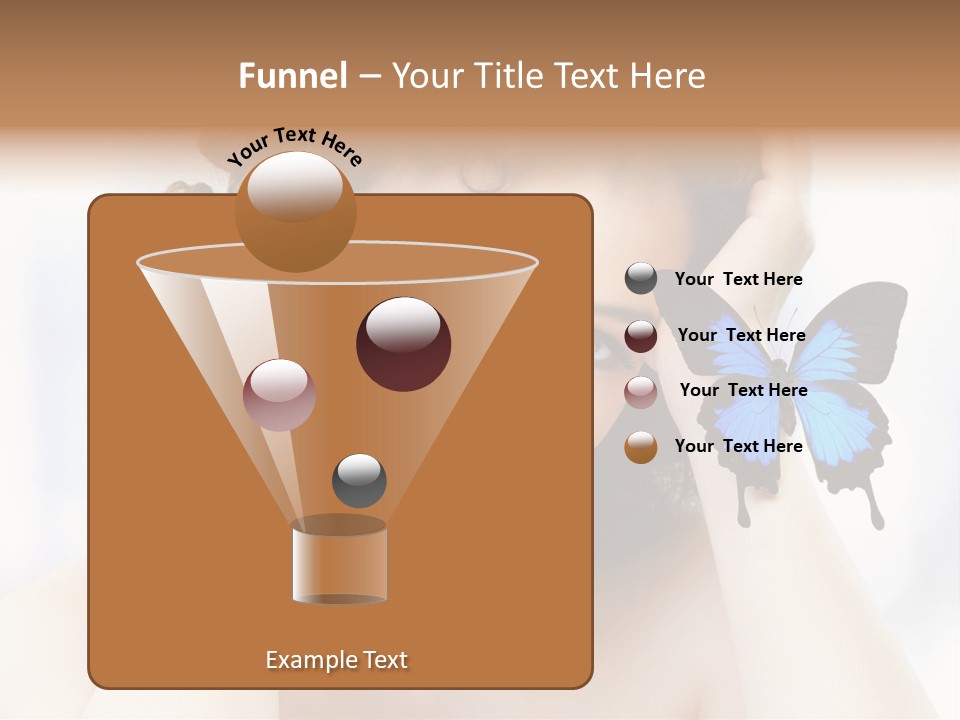 Serene Elegance Butterfly PowerPoint Template
