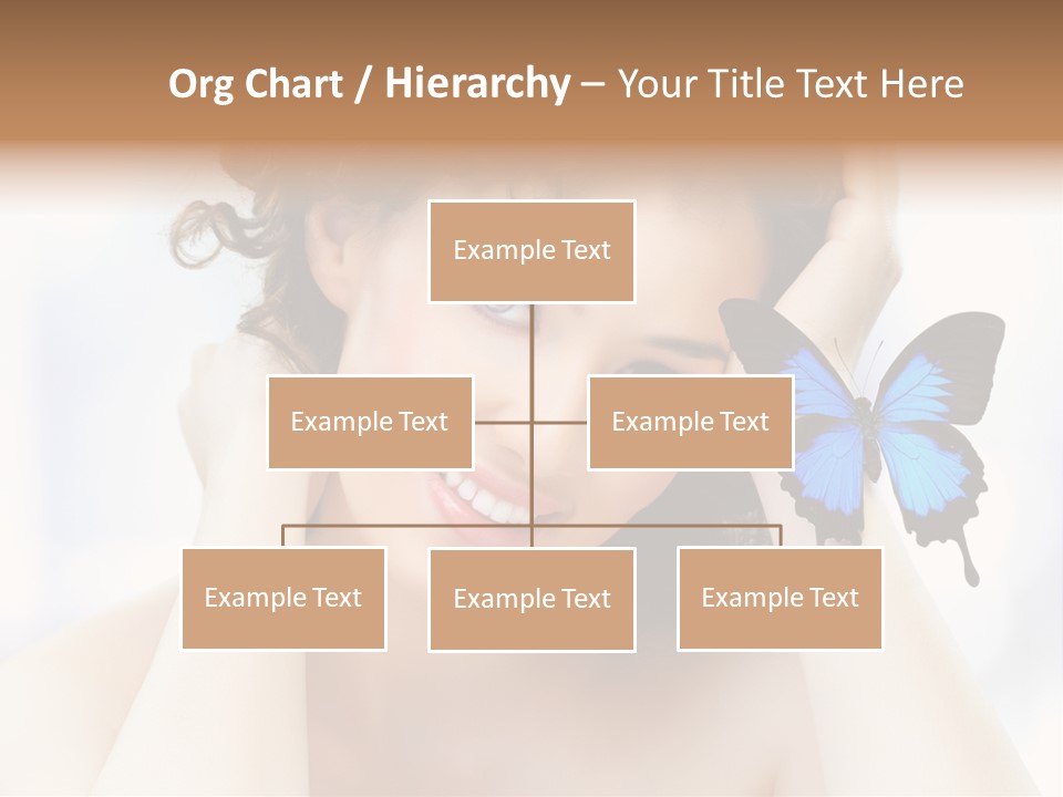 Serene Elegance Butterfly PowerPoint Template