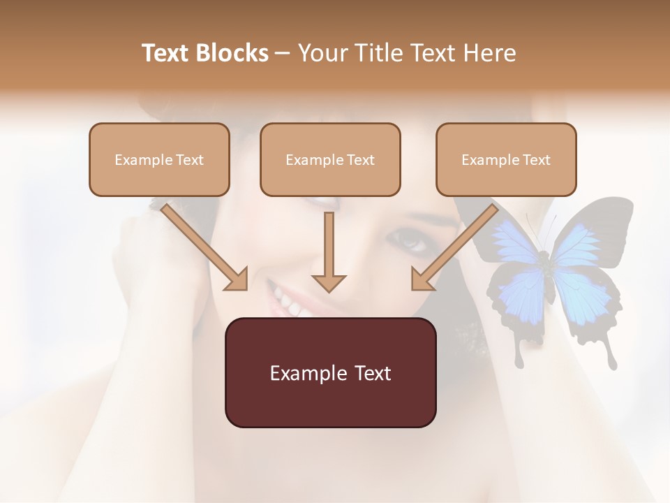 Serene Elegance Butterfly PowerPoint Template