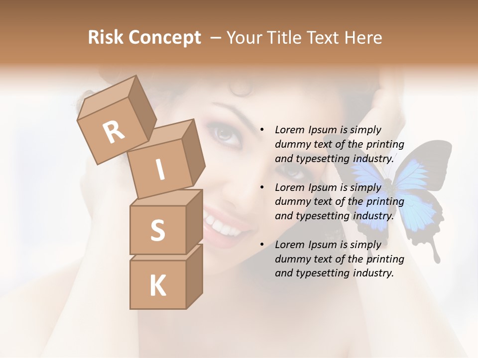 Serene Elegance Butterfly PowerPoint Template