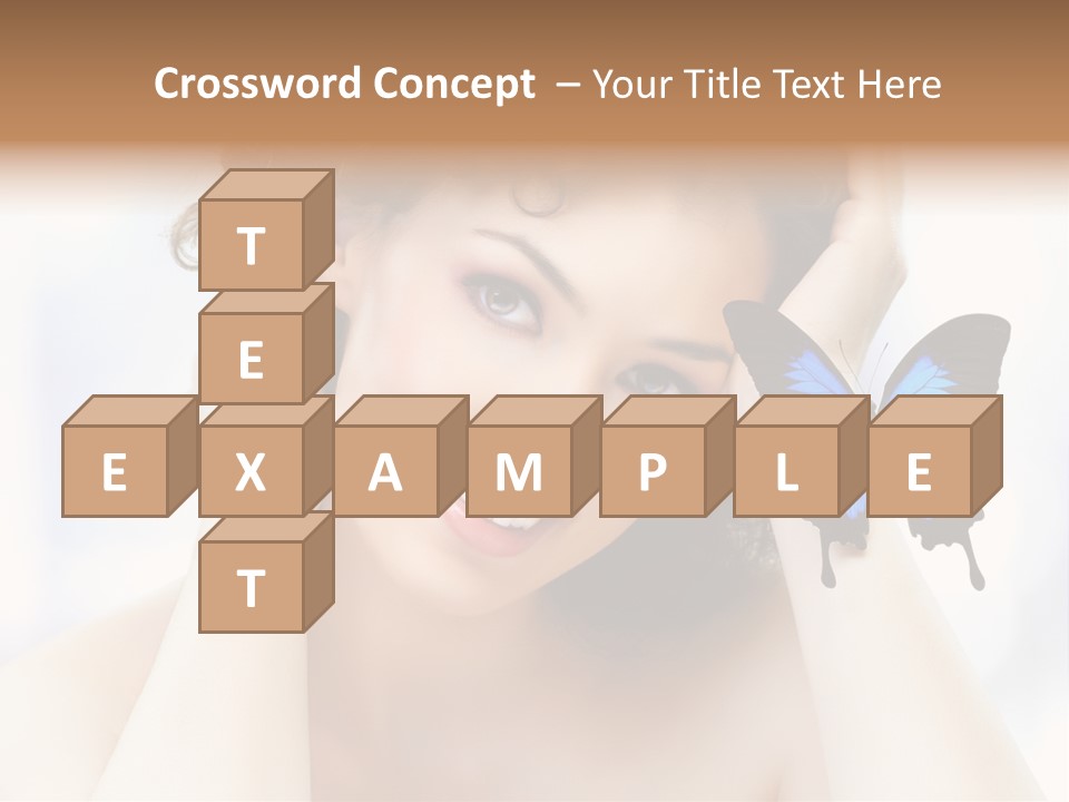 Serene Elegance Butterfly PowerPoint Template