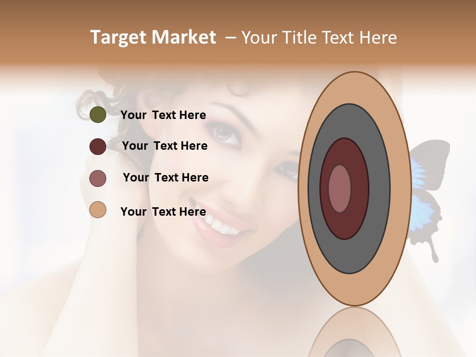 Serene Elegance Butterfly PowerPoint Template