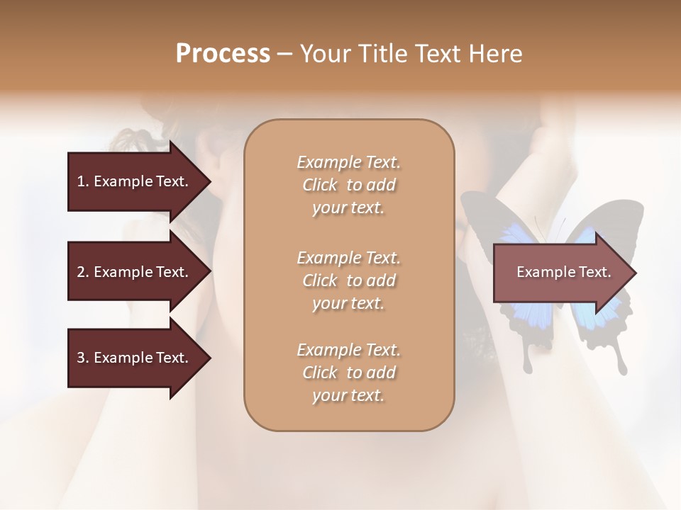 Serene Elegance Butterfly PowerPoint Template