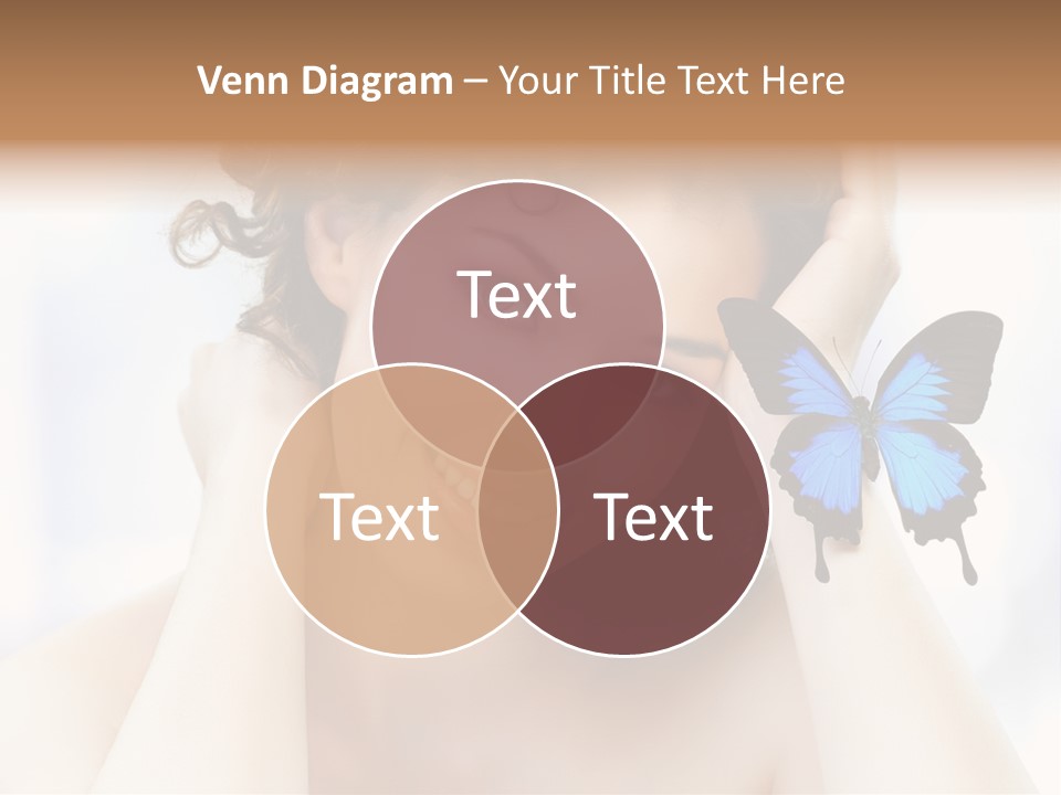 Serene Elegance Butterfly PowerPoint Template