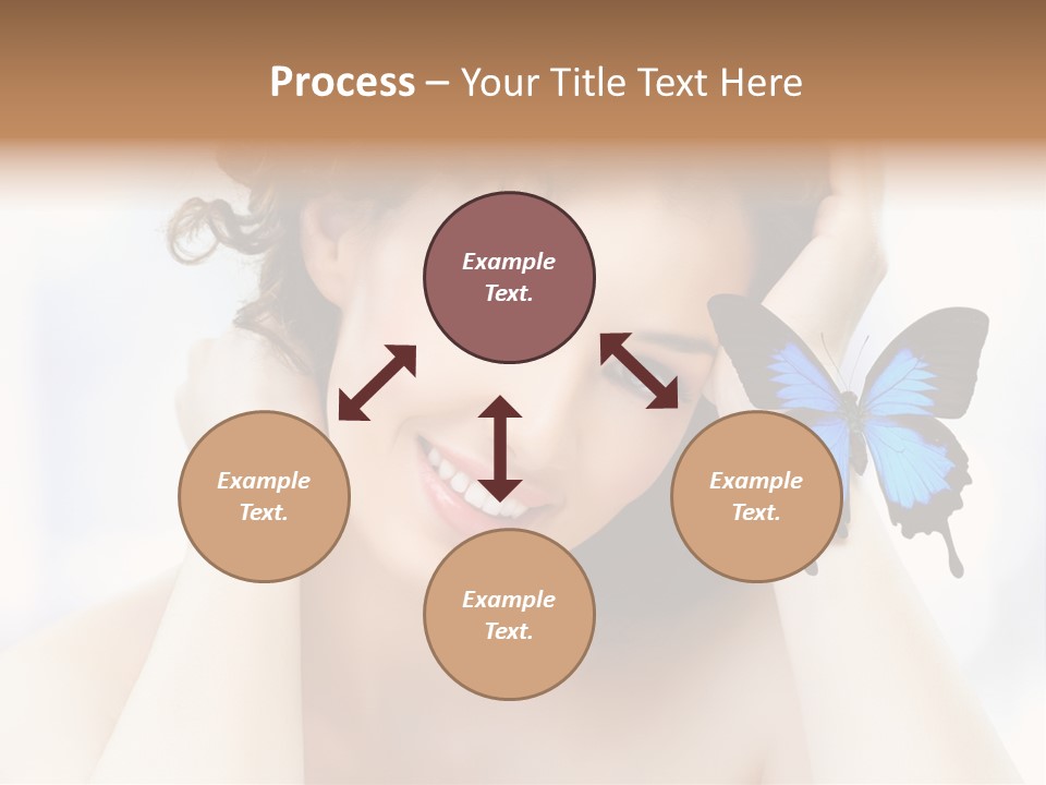 Serene Elegance Butterfly PowerPoint Template