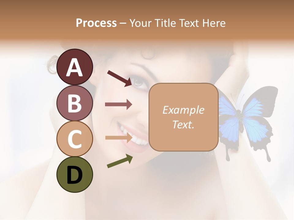 Serene Elegance Butterfly PowerPoint Template