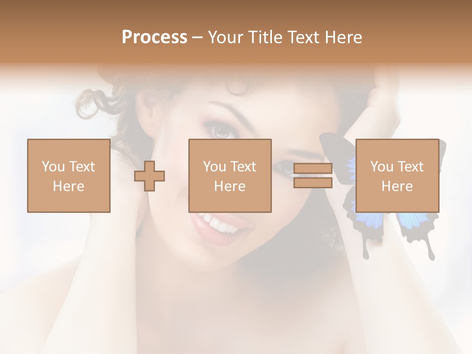 Serene Elegance Butterfly PowerPoint Template
