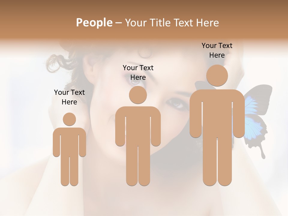 Serene Elegance Butterfly PowerPoint Template