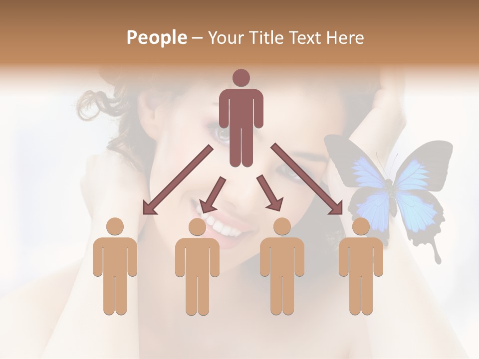 Serene Elegance Butterfly PowerPoint Template