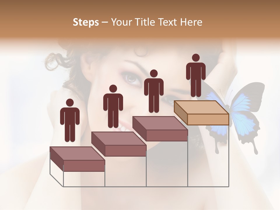 Serene Elegance Butterfly PowerPoint Template