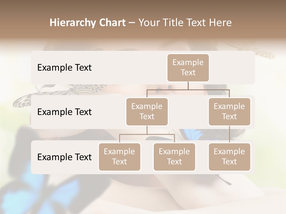 Adult Flying Freedom PowerPoint Template