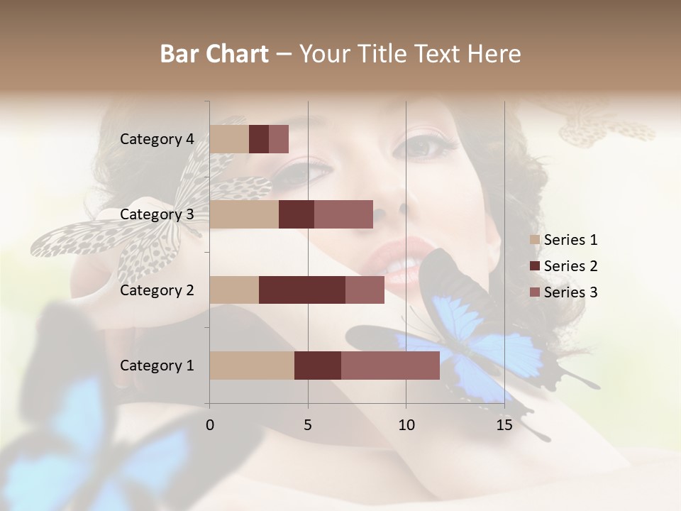 Adult Flying Freedom PowerPoint Template