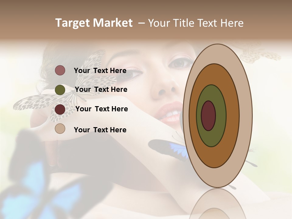 Adult Flying Freedom PowerPoint Template