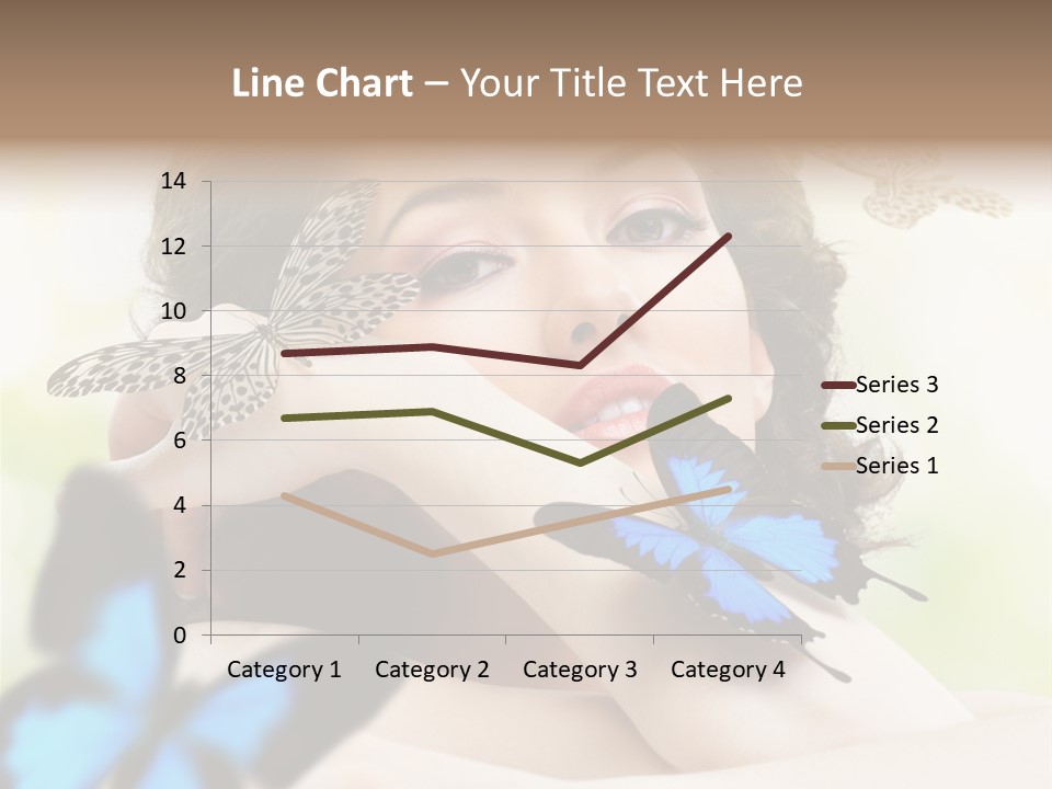 Adult Flying Freedom PowerPoint Template