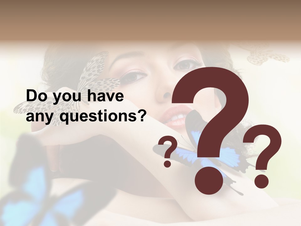 Adult Flying Freedom PowerPoint Template