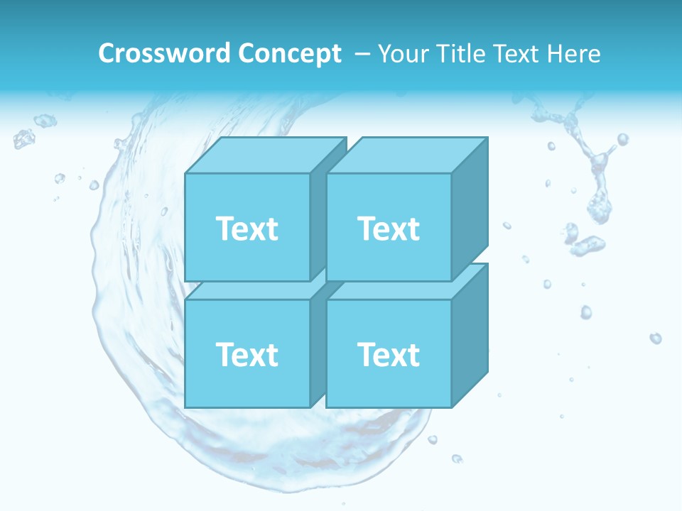 Transparent Colour Wet PowerPoint Template