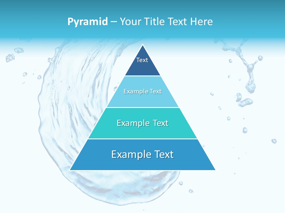 Transparent Colour Wet PowerPoint Template