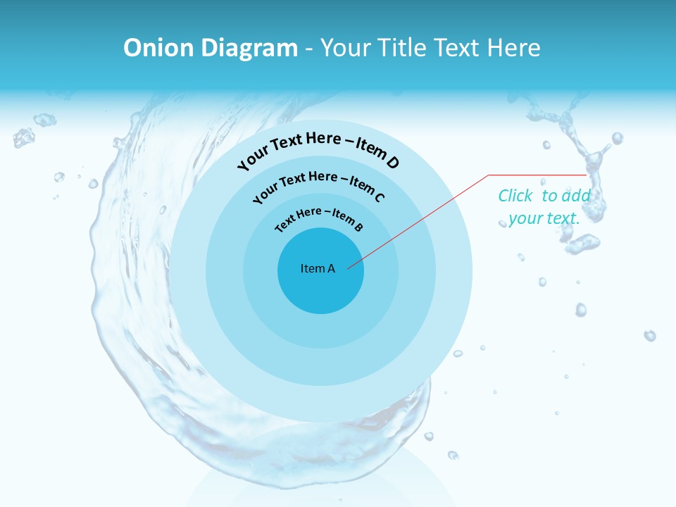 Transparent Colour Wet PowerPoint Template
