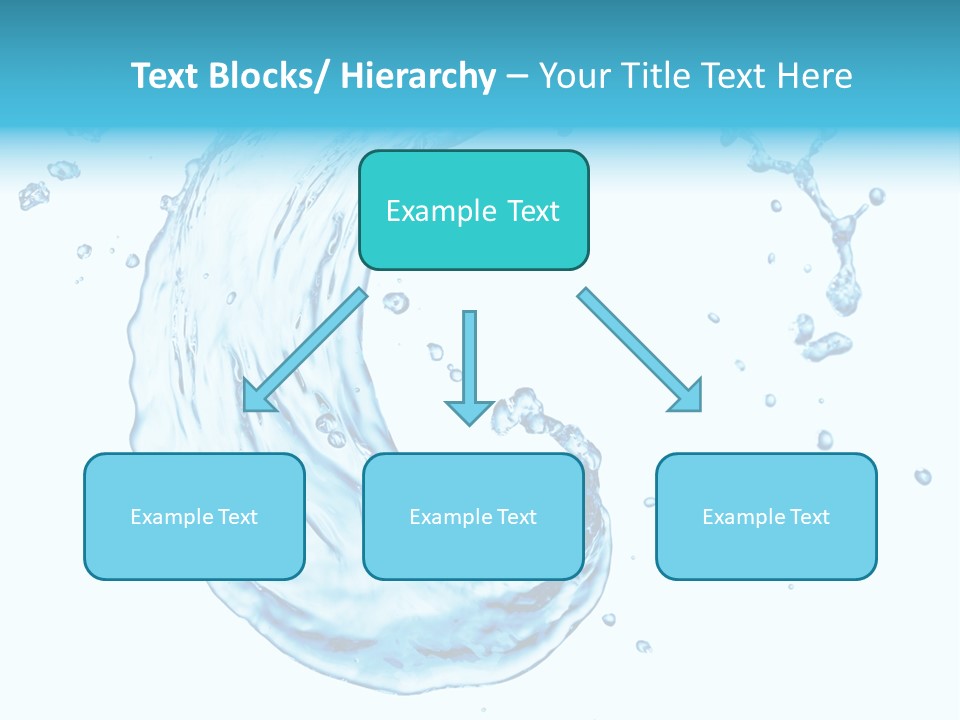 Transparent Colour Wet PowerPoint Template