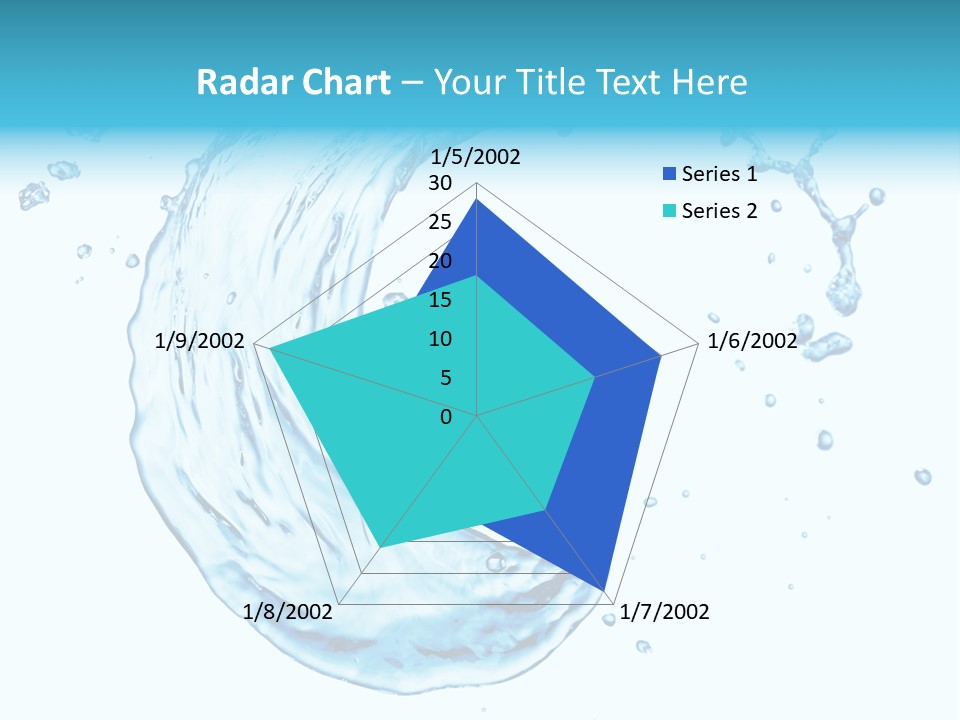 Transparent Colour Wet PowerPoint Template