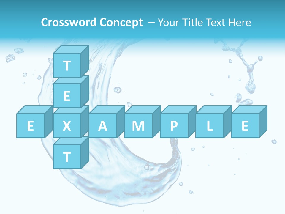 Transparent Colour Wet PowerPoint Template