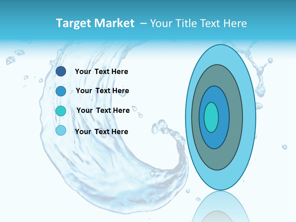 Transparent Colour Wet PowerPoint Template