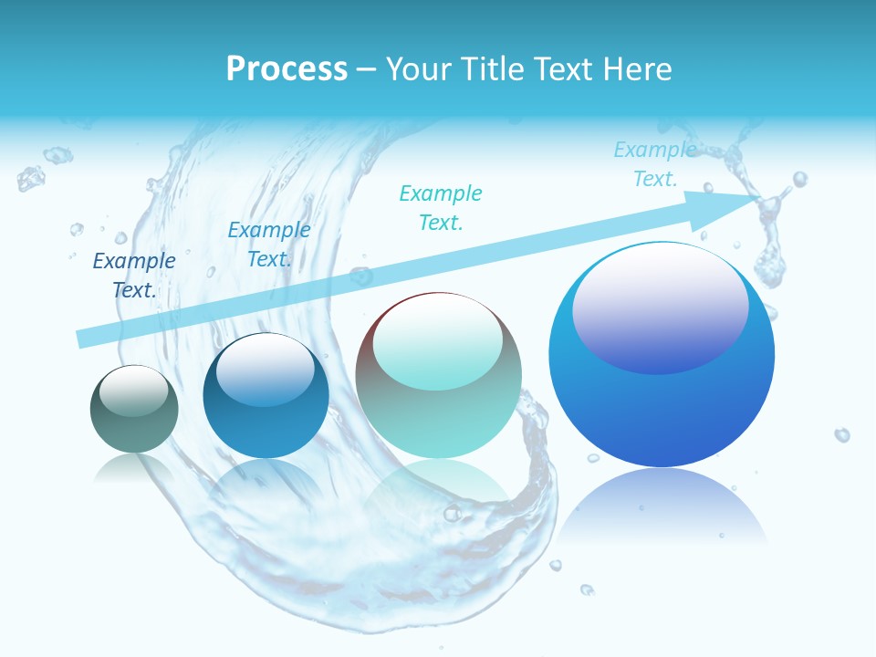 Transparent Colour Wet PowerPoint Template
