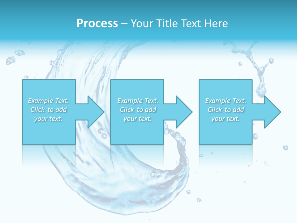 Transparent Colour Wet PowerPoint Template
