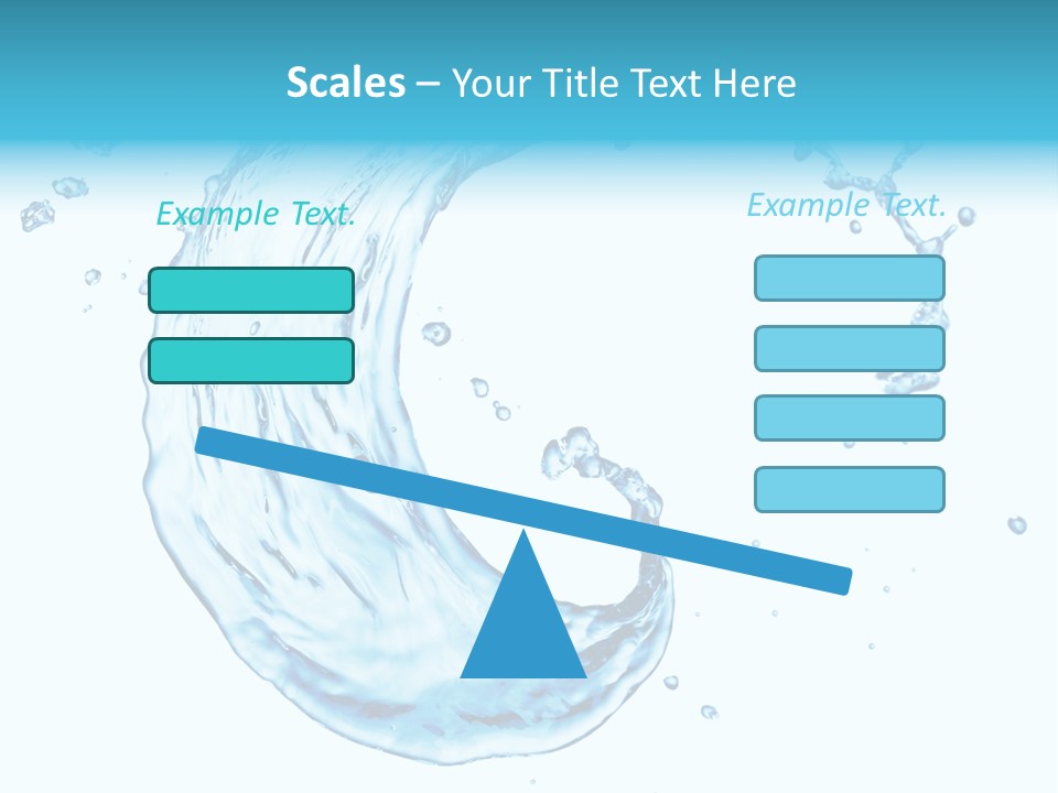 Transparent Colour Wet PowerPoint Template