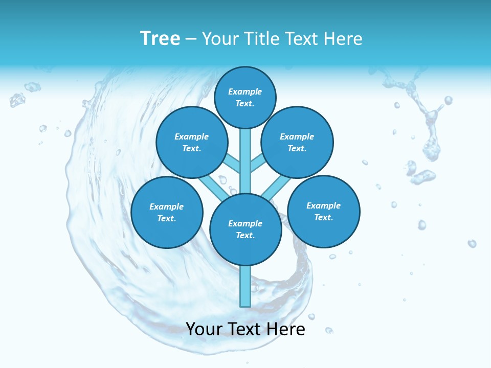 Transparent Colour Wet PowerPoint Template