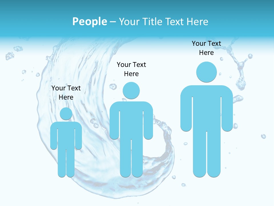 Transparent Colour Wet PowerPoint Template