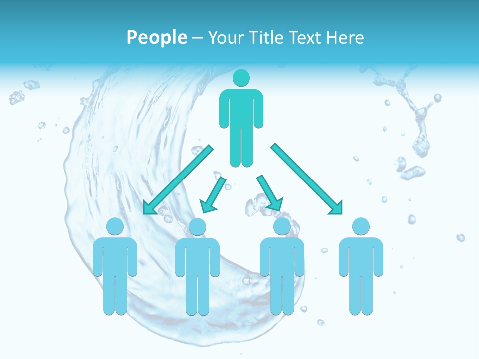 Transparent Colour Wet PowerPoint Template