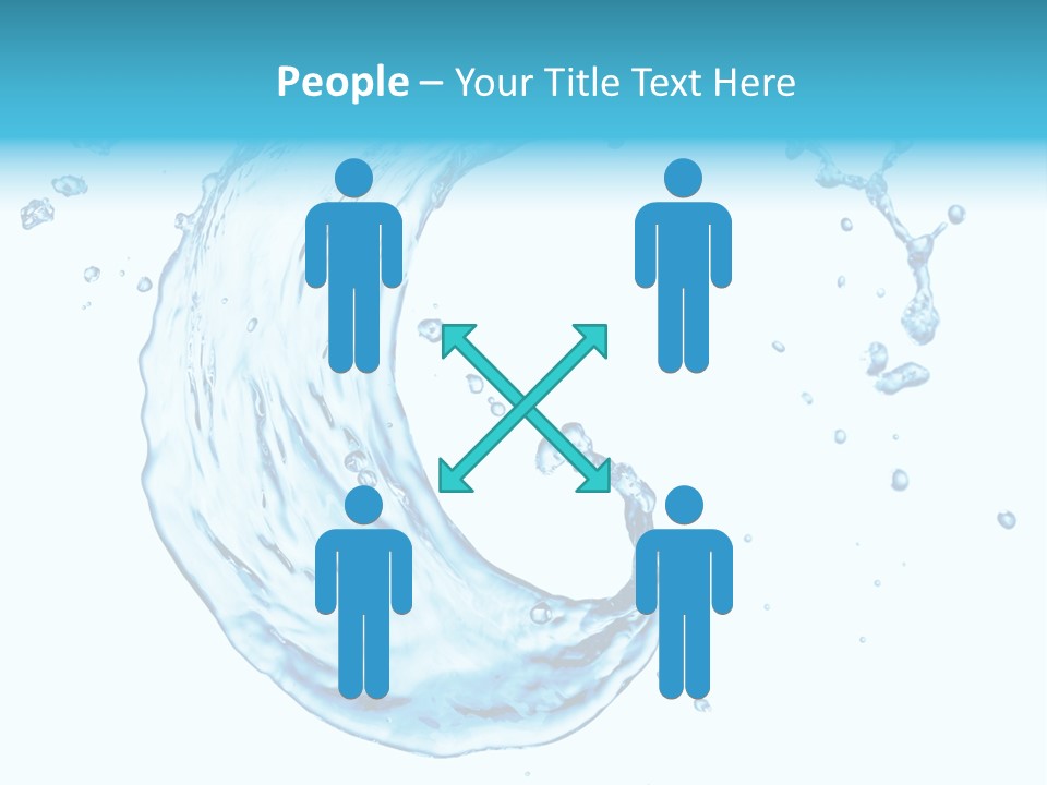 Transparent Colour Wet PowerPoint Template