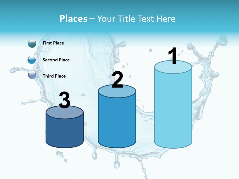 Light Clean Water PowerPoint Template