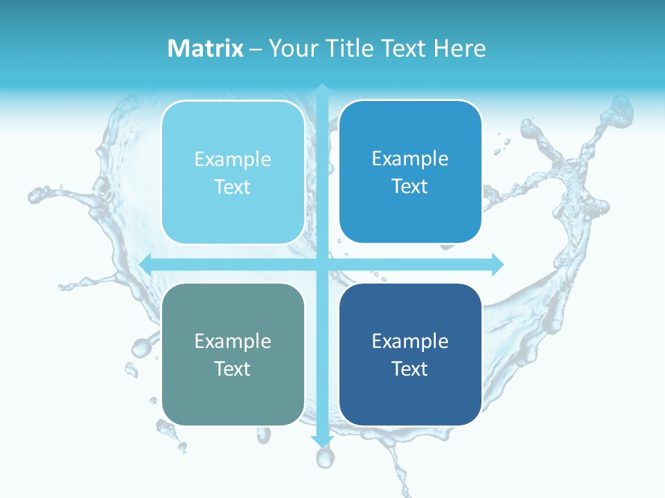 Light Clean Water PowerPoint Template