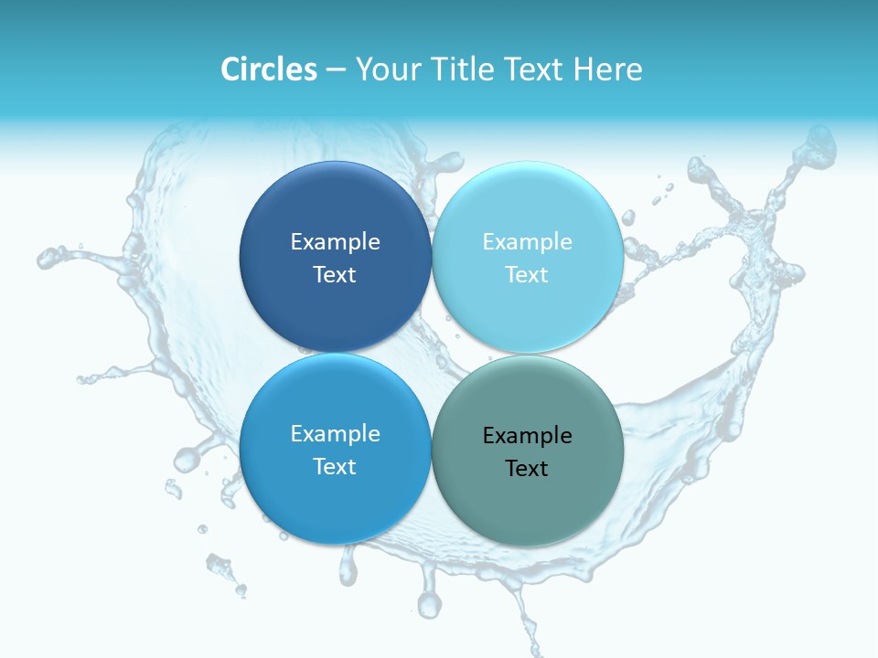 Light Clean Water PowerPoint Template