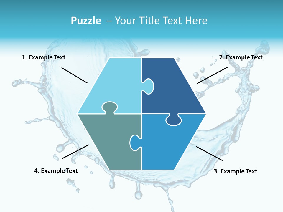 Light Clean Water PowerPoint Template