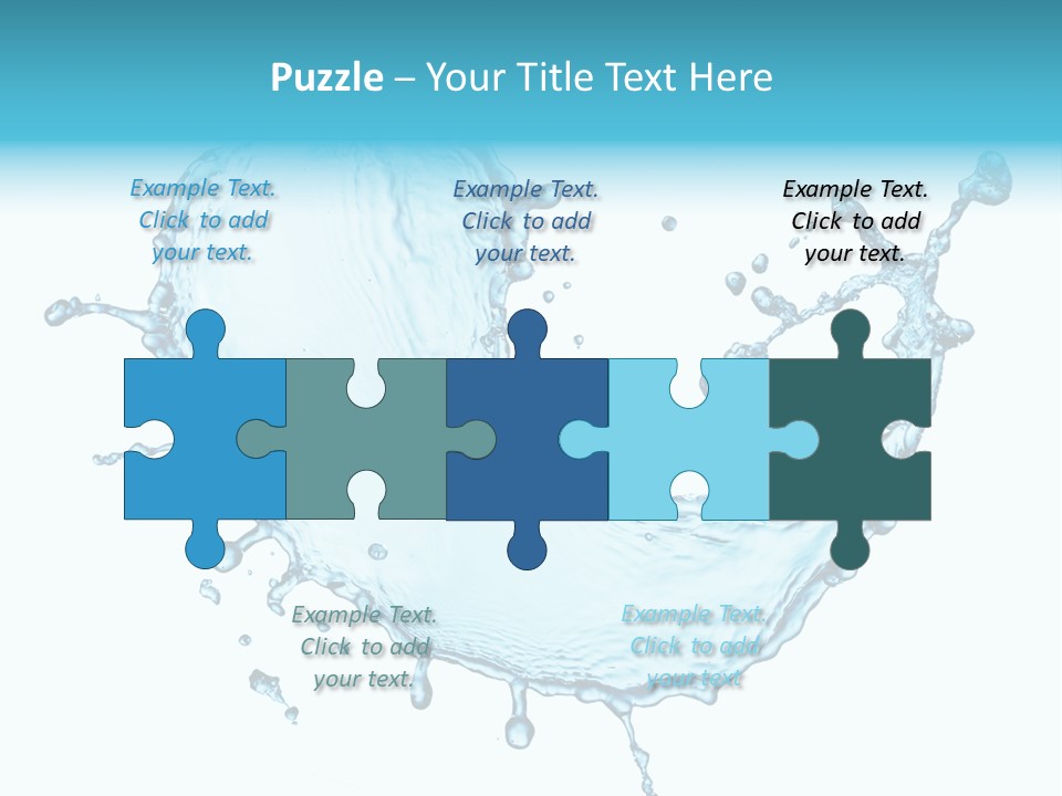 Light Clean Water PowerPoint Template