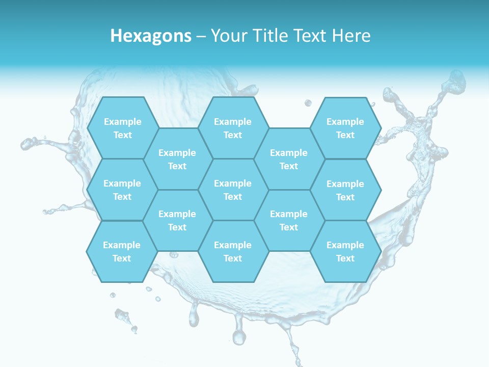 Light Clean Water PowerPoint Template