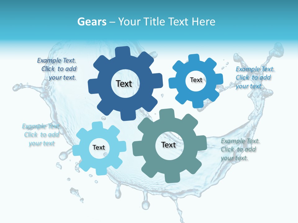Light Clean Water PowerPoint Template