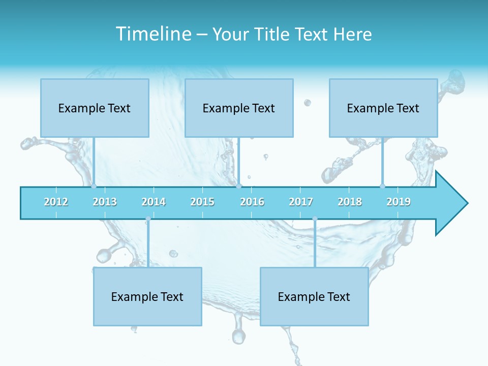 Light Clean Water PowerPoint Template