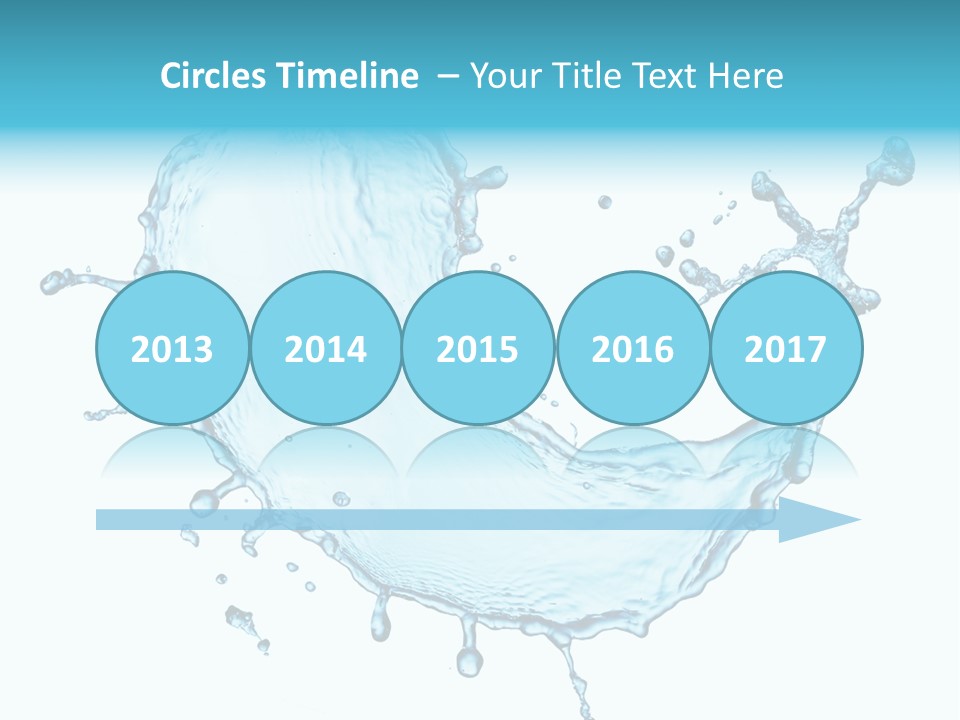 Light Clean Water PowerPoint Template