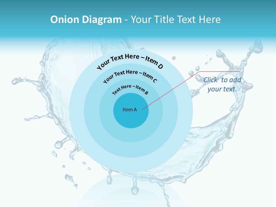 Light Clean Water PowerPoint Template